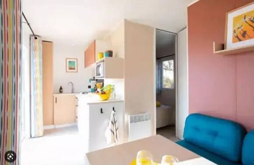 Paimboeuf House | Mobil home Classique - 20m² - 1 bedroom - covered terrace 9m² 2 persons