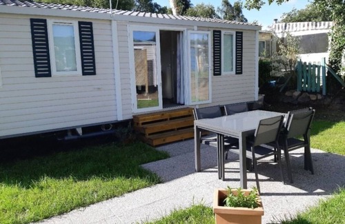 Jullouville House | Mobilhome by the sea for 4 pers. in the Bay of Mt St Michel -50-JULLOUVILLE
