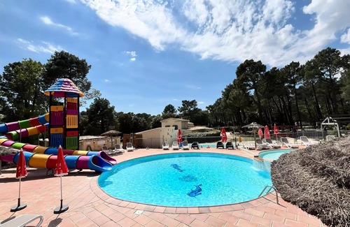 Bollene House | Mobilhome COQUELICOT Air-conditioned -3 bedrooms + TV (2 adults+4 children) 2 to 6 persons - 2 pers. included in price