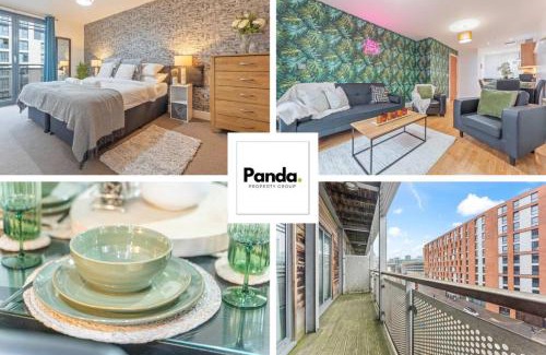 Theatreland Birmingham Apartment | Modern 1-Bedroom Apartment with Balcony, Friendly & Family, Free Parking & WiFi, Sleeps 3