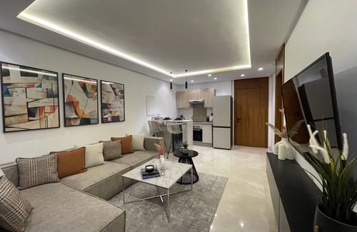 Casablanca Apartment | Modern 1br apartment with big terrace at Casa Finance City