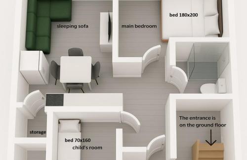 Kutno Apartment | Modern 2023 apartment