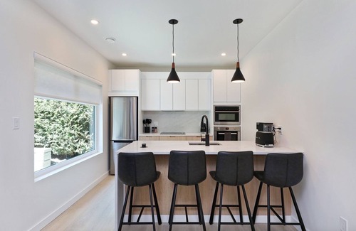 Courtenay Apartment | Modern 2BR oceanfront apartment for sun, ski or mountain biking!