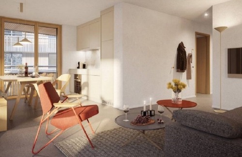 Flims Apartment | Modern 3.5 room apartment right on the ski and bike slopes