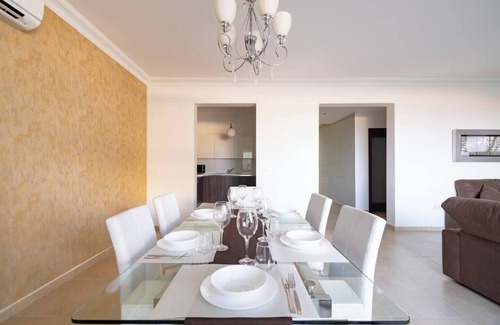 Sliema Apartment | ✨ Modern 3-bedroom ground floor apartment in Sliema’s award-winning Fort Cambridge 🌊. Luxury living, top location & just steps from the sea, shops & cafés ☕🛍️.