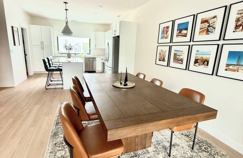 Arnolds Park Condo | Modern 3-Story Condo Across from Arnold’s Park – Walk to Fun, Lake, & Dining!