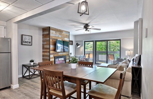 Killington Condo | Modern 3BR/2BA Mountain Green Condo w/Pool, Hot Tub, Gym, Bus. Ski Rental Deals! 1C5