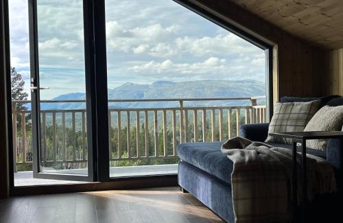 Rauland Apartment | Modern and cozy mountain cabin - panoramic view!