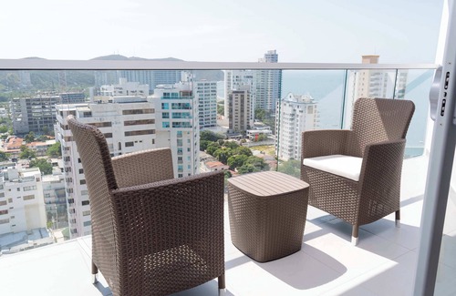 El Rodadero Apartment | Modern Aparment with Oceanview in Rodadero