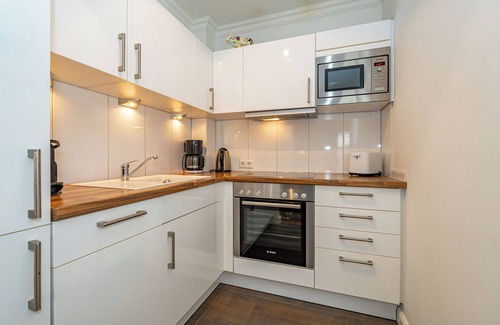 Westerland Apartment | Modern apartment for 2 people with balcony and parking space right on the beach