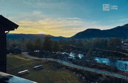 Hovden Apartment | Modern apartment Hovden ski in-out x-skiing, 2 bathrooms and balcony