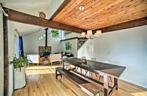 Margaretville House | Modern Catskills Reprieve with Hot Tub and Mtn Views!