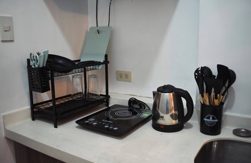 Loyola Heights Condo | Modern Chic Condo with Pool & Gym in Katipunan Ave, Quezon City - Slate Studio