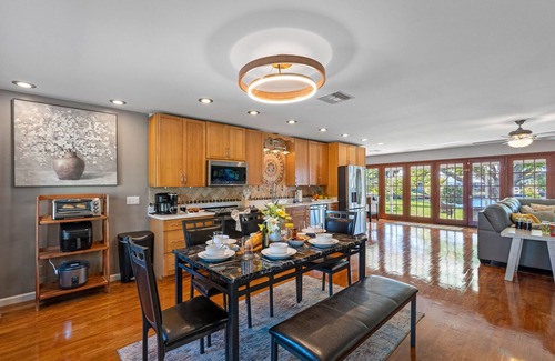 Bay Crest Park House | Modern Coastal Retreat w/Waterfront Canal Views