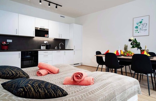 Smichov Apartment | Modern Deluxe Suite S