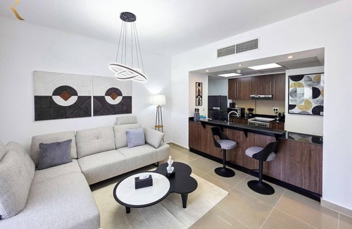 Abu Dhabi Apartment | Modern Escape | 1BR Home in Al Reef Downtown