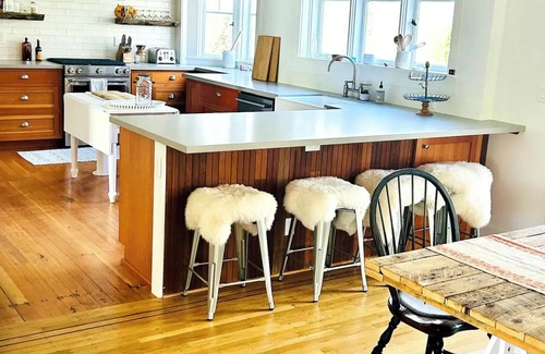 Plymouth House | Modern Farm House Family sized in town huge yard