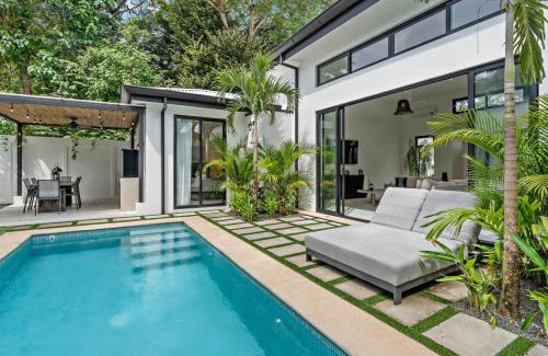 Potrero House | Modern Garden Villa with Private Pool, Outdoor Kitchen & Separate Casita Near Playa Potrero