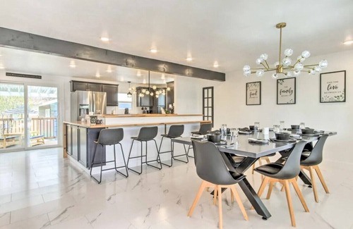 Great Falls House | Modern Great Falls Gem: Luxurious 4-Bedroom Designer Ranch Style Home with Hot Tub | Wrecked & Refined