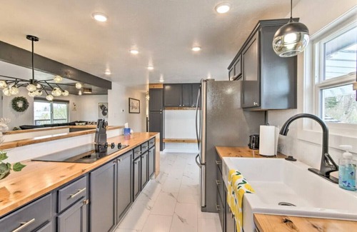 Great Falls House | Modern Great Falls Gem: Luxurious 4-Bedroom Designer Ranch Style Home with Hot Tub | Wrecked & Refined