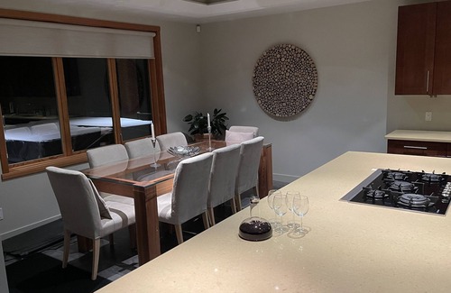 Silver Star Mountain House | Modern home with private hot tub, sauna, heated floors and private suite.