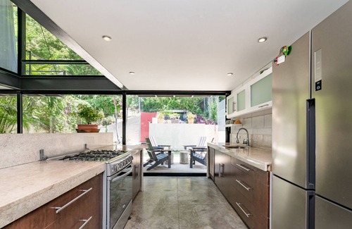 Crucecita Villa | Modern Home W/ Pool Overlooking Lush Greenspace
