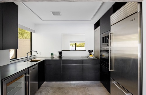 Old Las Palmas House | Modern Home with Heated Pool and Hot Tub! Dog Friendly! Firepit!