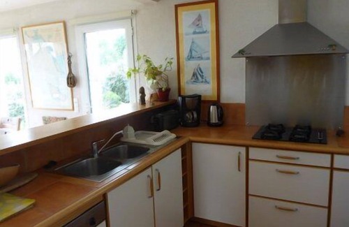 Erdeven House | Modern house, very beautiful sea view, beach possibility on foot, 10 people max.