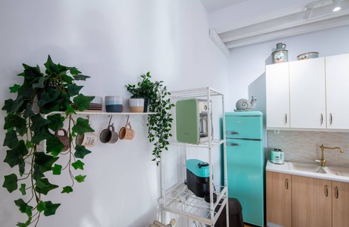 Piraeus Apartment | Modern Loft with panoramic view. Central location next to metro,train,harbor.