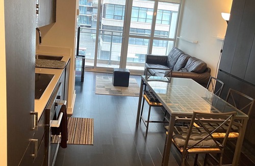 Toronto Entertainment District Condo | Modern & Neat Condo in Downtown + 1 Free Parking
