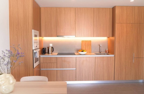 Barril de Cima Apartment | Modern Oasis with Sunlit Patio in Carvoeira