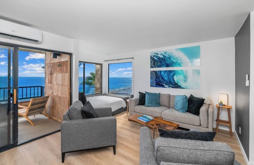 Princeville Condo | Modern Ocean Views + AC
