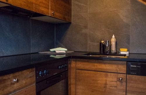 Old City of Bern Apartment | Modern old building apartment with pool and sauna