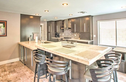 Desert View Village House | Modern Phoenix Haven w/ Private Pool & Patio!