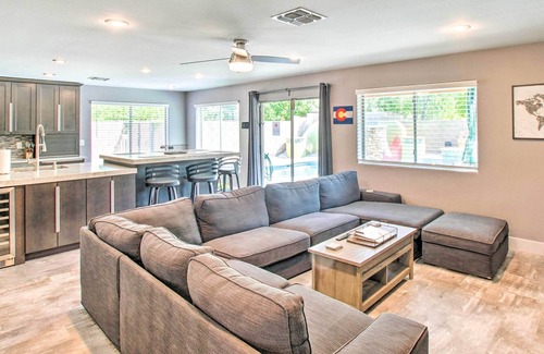 Desert View Village House | Modern Phoenix Haven w/ Private Pool & Patio!