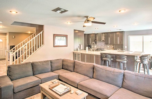 Desert View Village House | Modern Phoenix Haven w/ Private Pool & Patio!