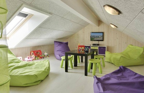 Harboore House | Modern pool house for large group with a view of the Ferringsee
