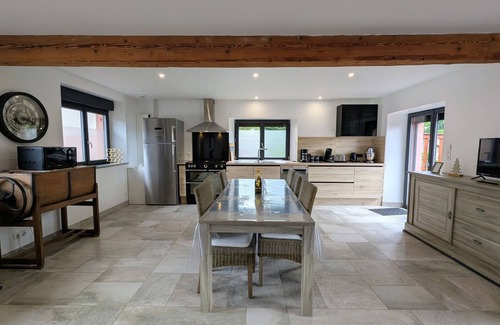 Vienville Cottage | Modern renovated cottage with carport and ski storage in peaceful setting near the Vosges