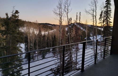 Beaver Cabin | Modern Scandinavian cabin steps from the slopes. Ski- in-Ski- out with Jacuzzi