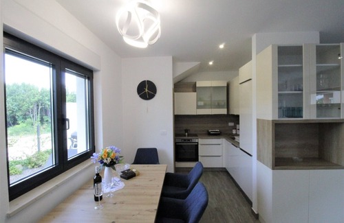 Basanija House | Modern semi-detached house, quiet location, 6 minutes to the coast.
