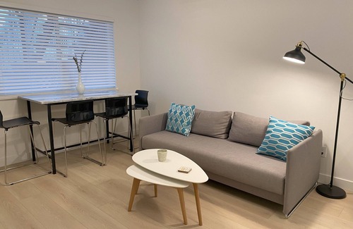 Riley Park Apartment | Modern, spacious Main Street Guest Suite, 1 BR