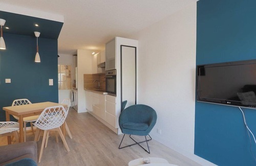La Grande-Motte Apartment | Modern studio for 4 people with parking