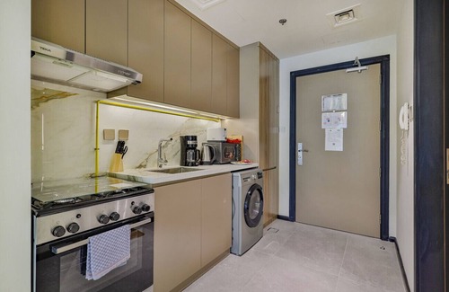 Al Barsha Apartment | Modern Studio in Burj View Residence, Arjan