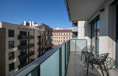 Zizkov Apartment | Modern Stylish Apartment with Private Garage