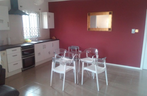 Teshie Villa | Modern Three bedroom serviced apartment with pool- fully self contained V2