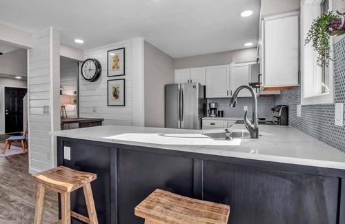 Ellicottville House | Modern Townhome, 2 Decks, Fireplace