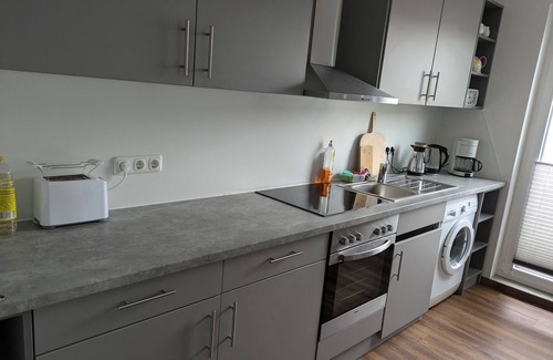 Center Apartment | Modern vacation apartment with skyline view: Your hideaway in WHV