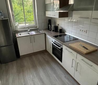 Ottersleben Apartment | Moderne 75m2 Wohnung mit Balkon und Blick ins Grüne