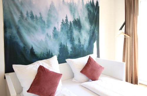 Hoechenschwand Apartment | Modernes Apartment - Terrasse und Parkplatz