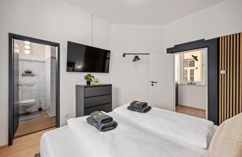Bad Kissingen Apartment | Modernes Appartementhaus mit Self-Checkin im Herzen der Stadt